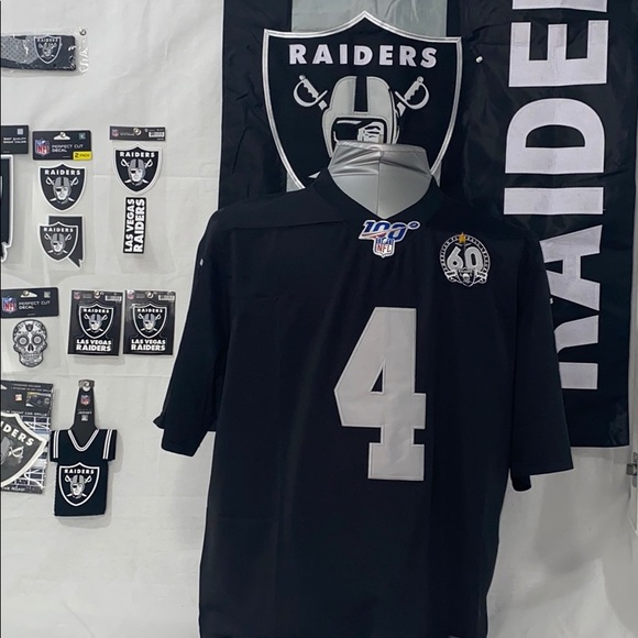 raiders 100th anniversary jersey